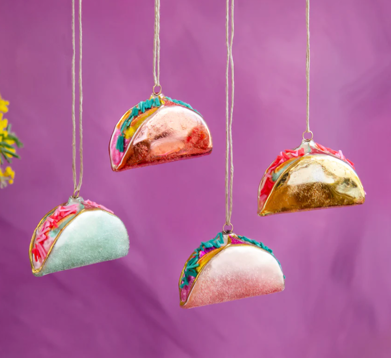 Taco Ornament