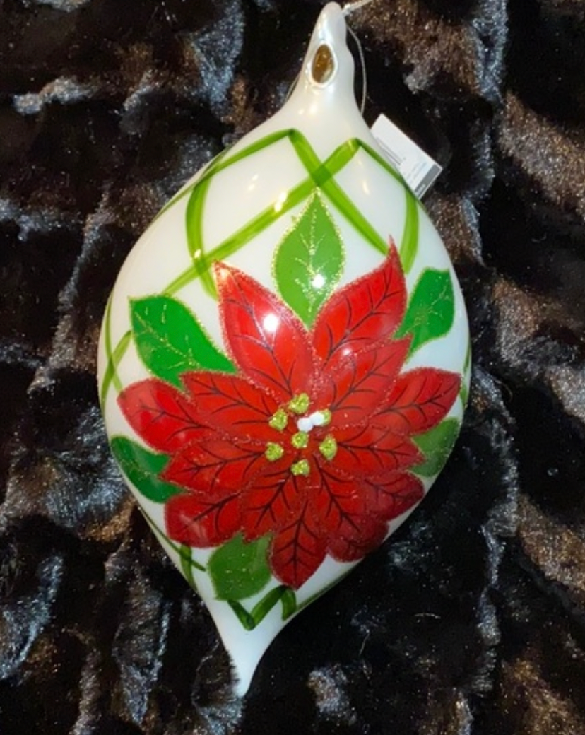 Poinsettia Ornament
