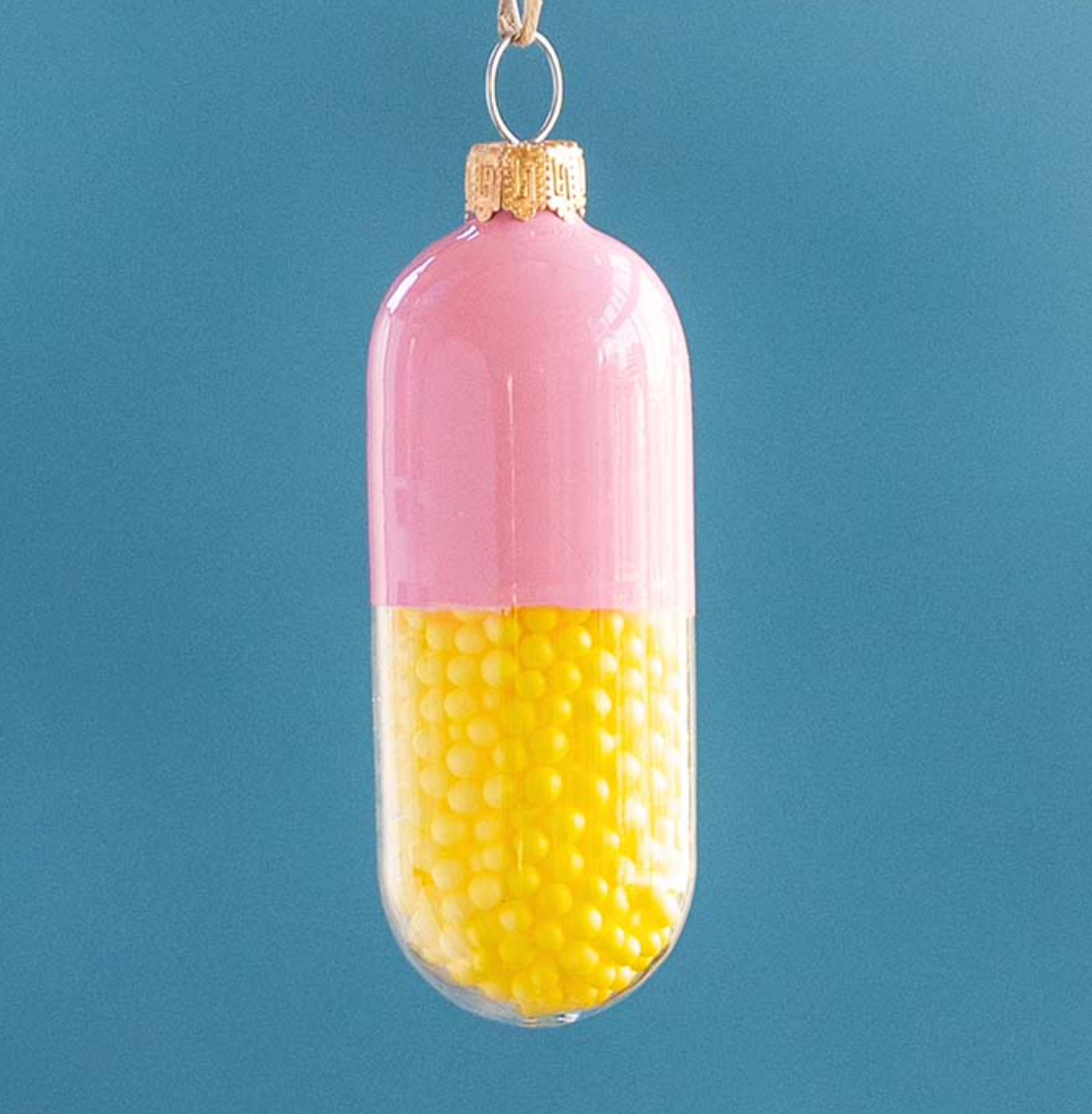 Happy Pill Ornament