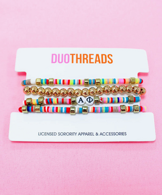 Sorority Bracelet Stack