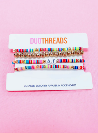 Sorority Bracelet Stack