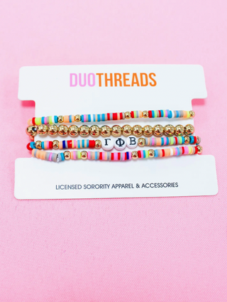 Sorority Bracelet Stack
