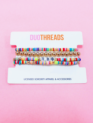 Sorority Bracelet Stack