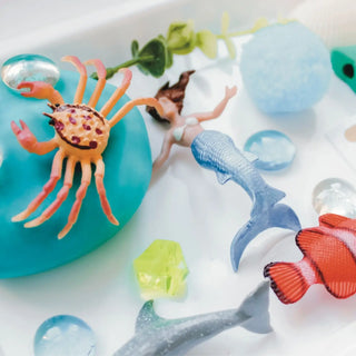 Ocean Sensory Play Dough Kit by Present Not Perfect