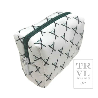Luxe Apres Ski Puffer Mini Cosmetic Bag