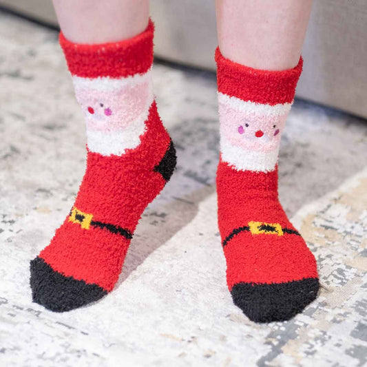 Mr. Claus Women’s Cozy Socks