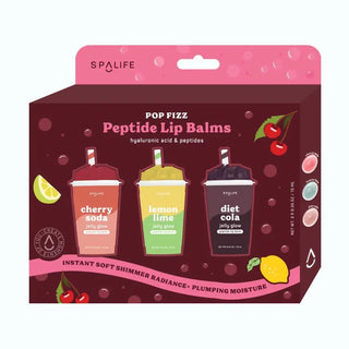 Pop Fizz Peptide Hydrating Lip Balm Trio