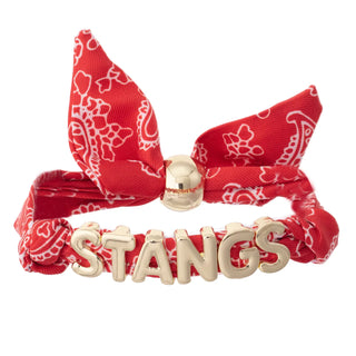 SMU Bandana Slider Bracelet