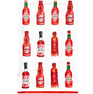a group of bottles of hot sauce