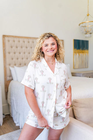 Kappa Delta Pajama Shorts Set