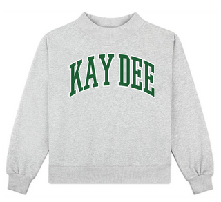 Sorority Campus Mock Neck Sweatshirt