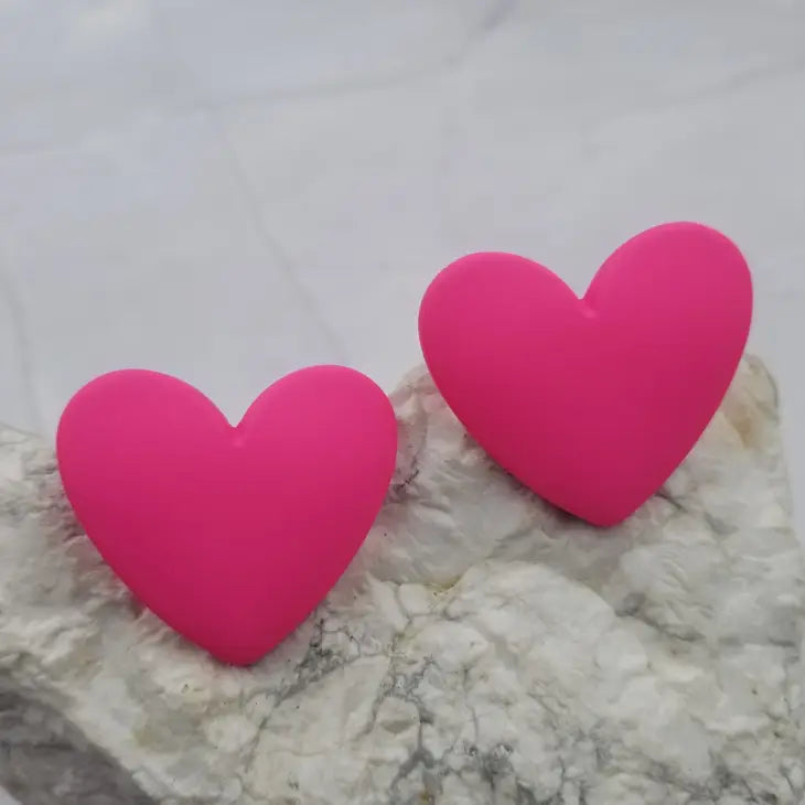 Candy Heart Earrings