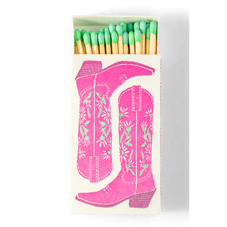 Pink Cowgirl Boots | Fun & Fancy Safety Matches