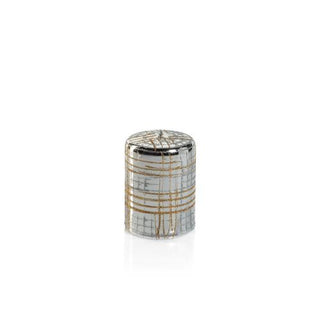 Metallic Pillar Candle