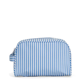 TRVL - Stowaway Pimlico Stripe Chambray Toiletry Bag