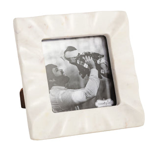 Ruffled Marble Frame