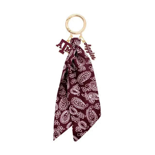 Texas A&M Aggies Logo Bandana Bag Charm