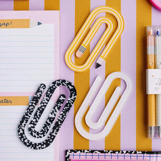 Classroom Essentials Acrylic Paperclip Set