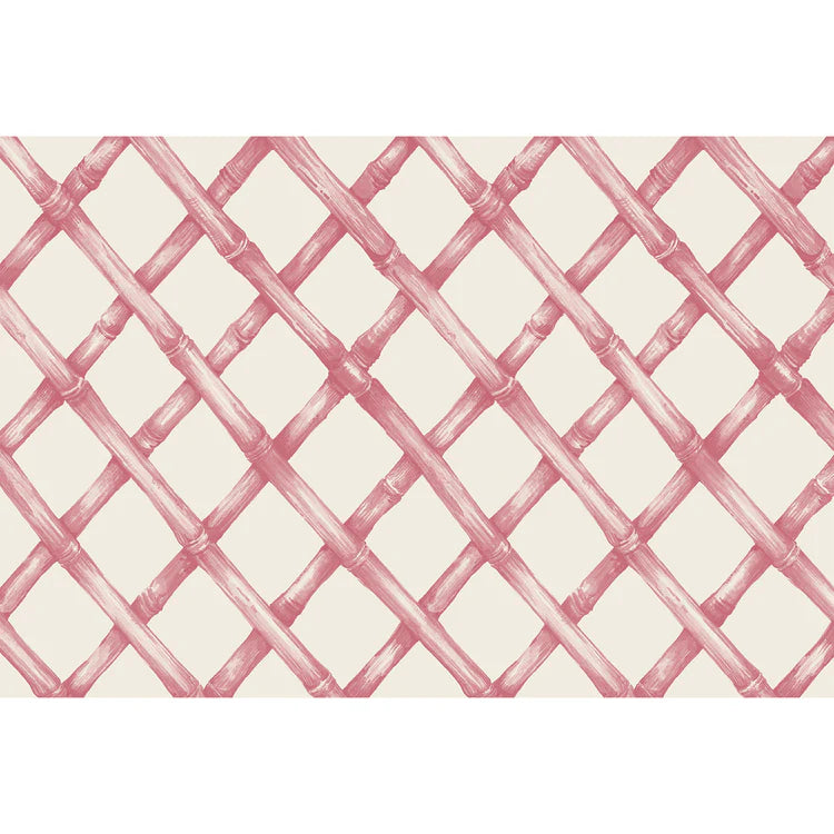 Pink Lattice Placemat