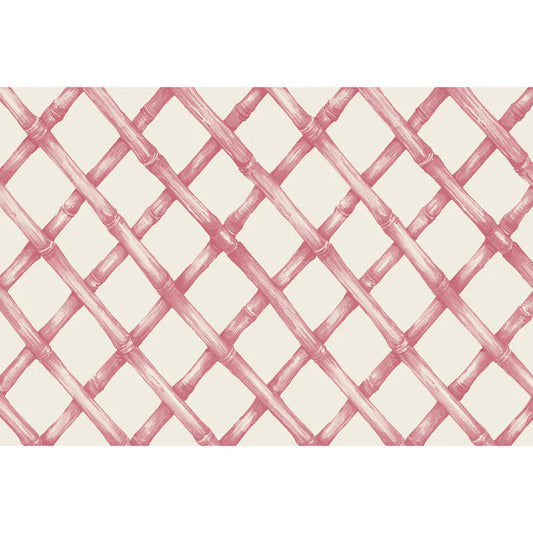 Pink Lattice Placemat