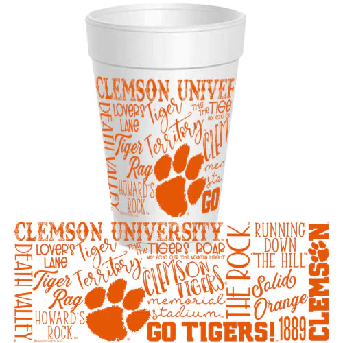 Clemson - Traditions Font Wrap