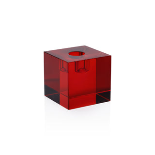 Crystal Glass Taper Holder