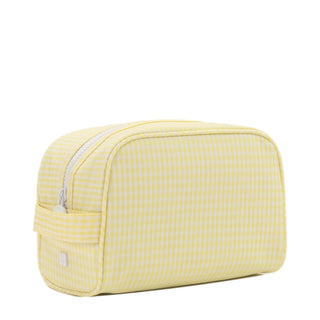 TRVL - Stow It Gingham Buttercup Dopp Bag