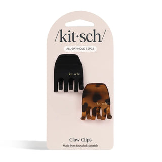 a pair of claw hair clips in a package