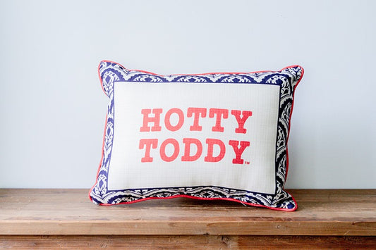 Scalloped Hotty Toddy Pillow