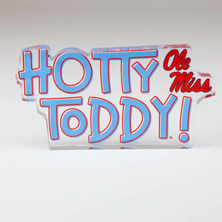 Ole Miss Hotty Toddy Acrylic Shelfie