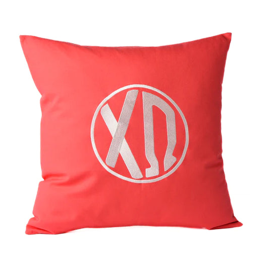 Circle Monogram Pillow