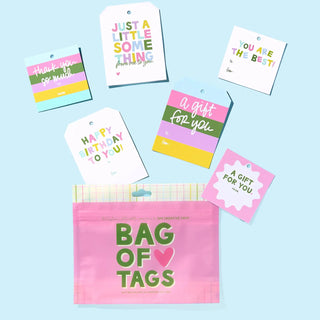 Resealable Bag of Tags
