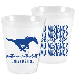 SMU Mustang Mirror Frost Flex