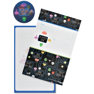 Retro Gamer Foldover Cards