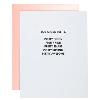 So Pretty Friendship Greeting Card