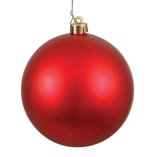 Vickerman 2.4" Shatterproof Red Matte Ball Ornament