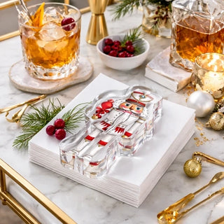 Holiday Acrylic Napkin Weight