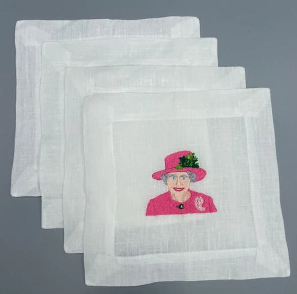 The Queen Cocktail Napkin