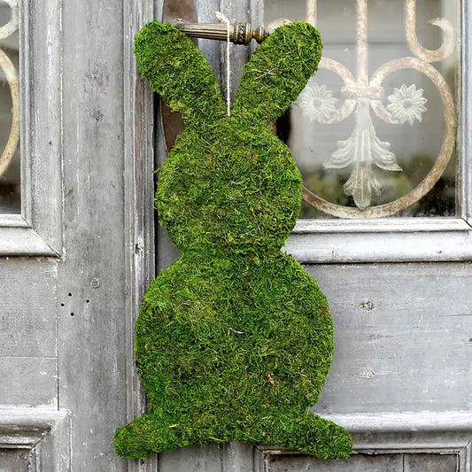 Moss Bunny Decor