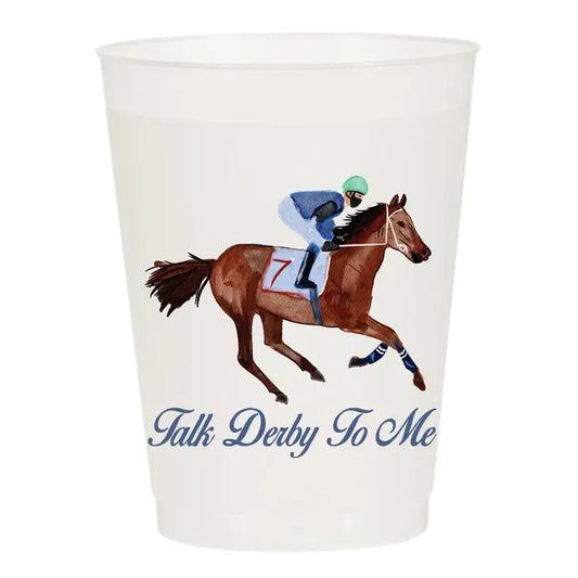 Talk Derby To Me Frosted Cups - Derby