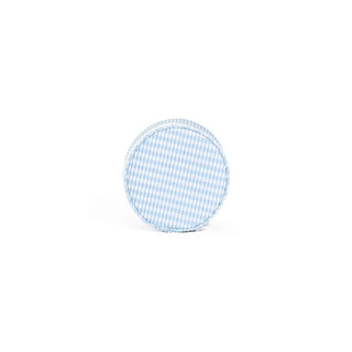 TRVL - Roundup Gingham Mist Jewelry Case