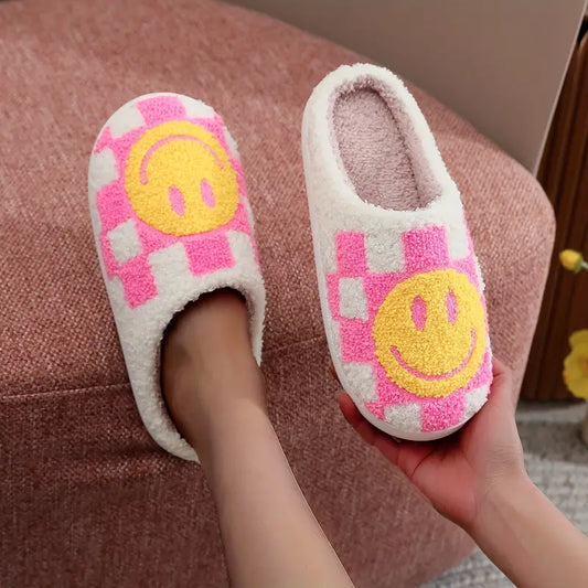 Smiley Face Slippers