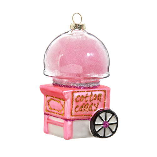 4" COTTON CANDY MACHINE ORNAMENT