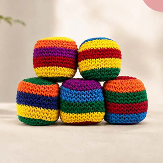 Crochet Hacky Sack Toy Balls
