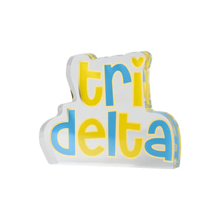 Sorority Acrylic Shelf Sitter