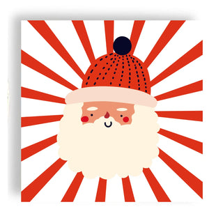 Santa Claus Cocktail Napkin