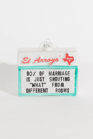 El Arroyo Christmas Ornament
