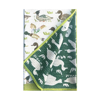 Animal Theme Double-Sided Tea Towel