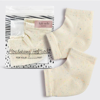 a pair of white socks in a package