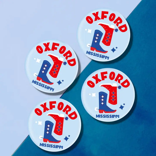 Oxford, Mississippi Acrylic Drink Coaster